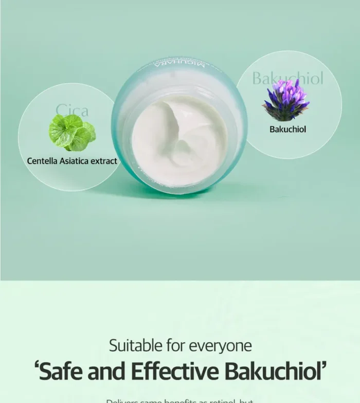 Miguhara Cica Bakuchiol Erasing Cream - 50 ml - Image 4