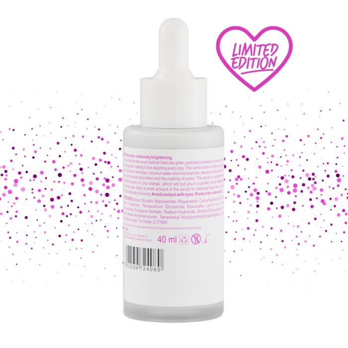 Fluff Gold Shimmer Drops Face Serum - 40ml - Image 2