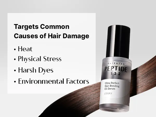 COSRX Peptide 132 Ultra Perfect Hair Bonding Oil Serum - 28 ml - Image 8