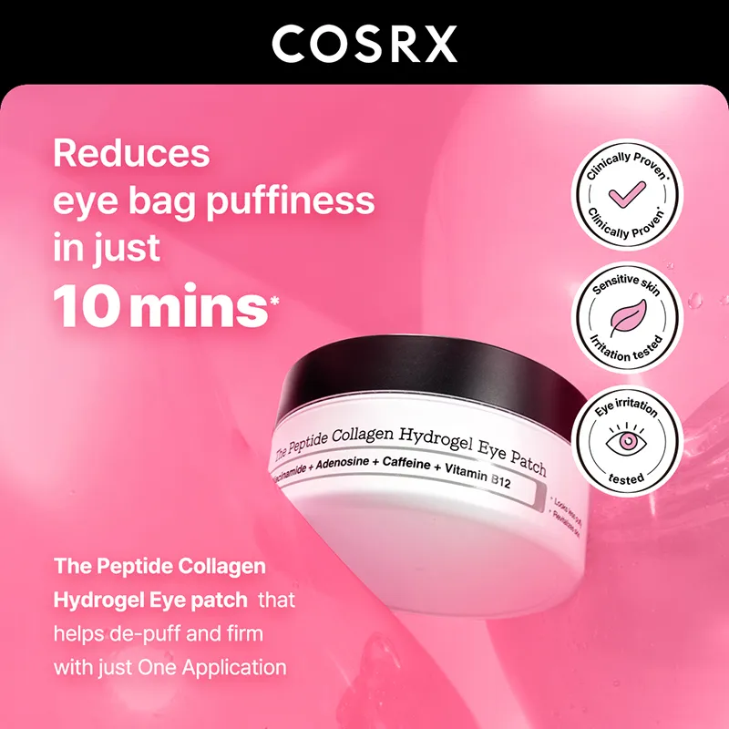 COSRX The Peptide Collagen Hydrogel Eye Patch - 60 pcs. - Image 2