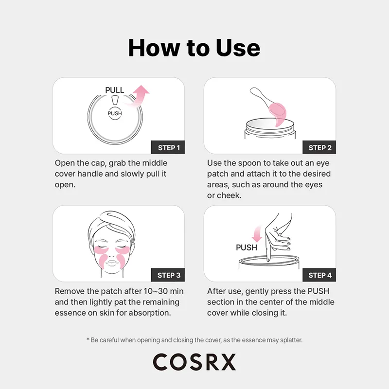COSRX The Peptide Collagen Hydrogel Eye Patch - 60 pcs. - Image 3