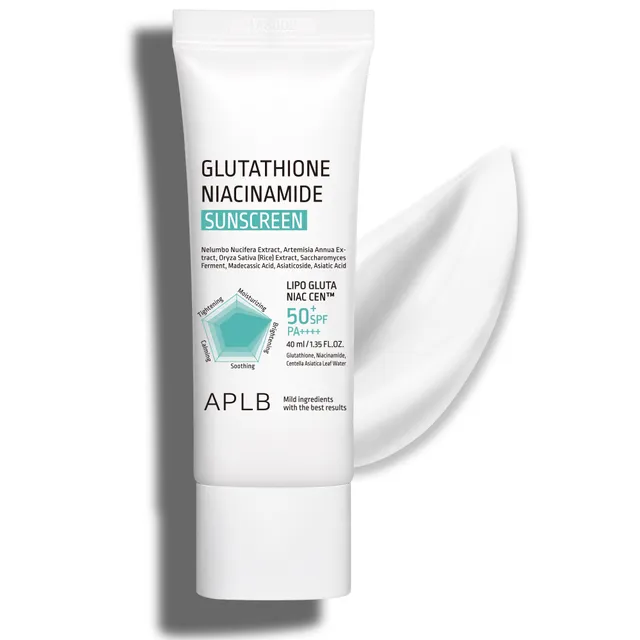 APLB Glutathione Niacinamide Sunscreen SPF50+ PA++++ - 50 ml