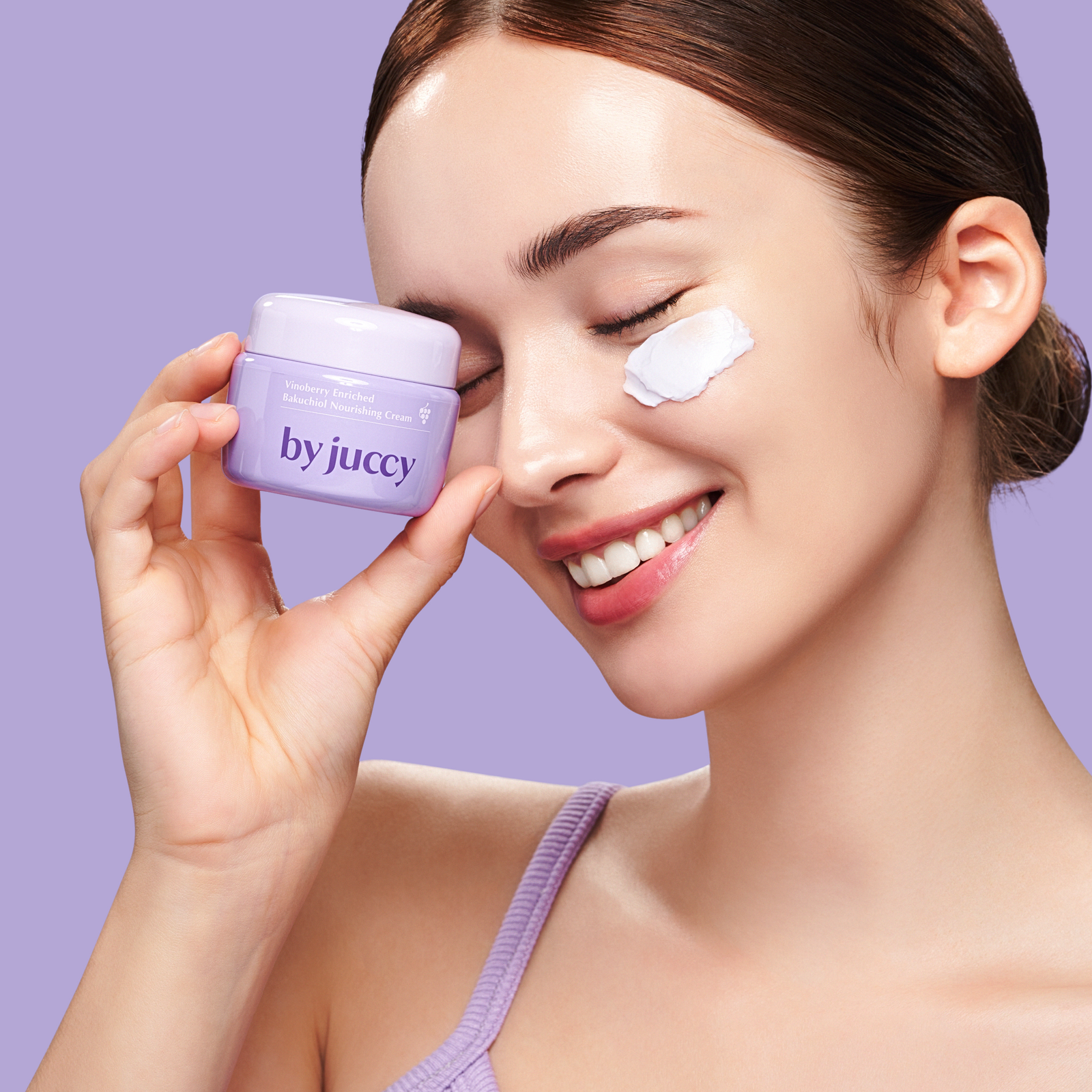 By Juiccy Vinoberry Enriched Bakuchiol Nourishing Cream – 55 ml - Image 5