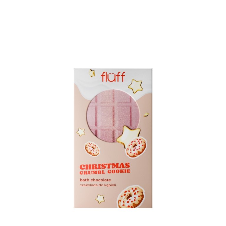 Fluff Chocolate Bar Bath Bomb Christmas Crumble Cookies - 160g