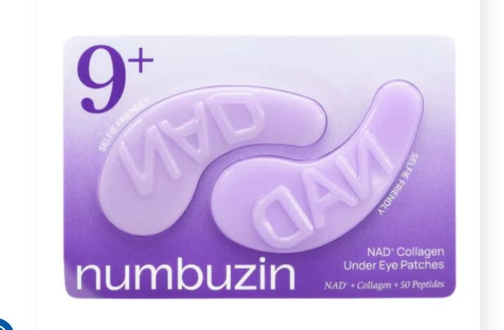 Numbuzin No.9 NAD+ Collagen Under Eye Patches - 1 pcs