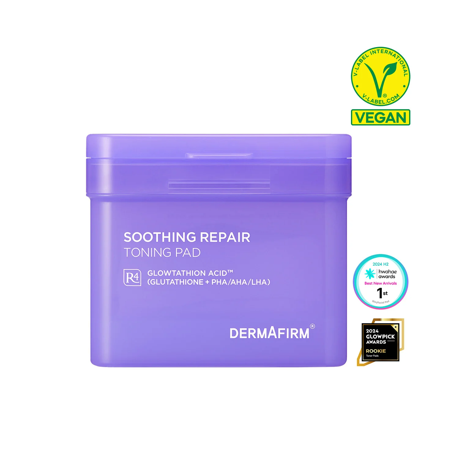 Dermafirm Soothing Repair Toning Pad R4 - 180 ml / 70pcs.