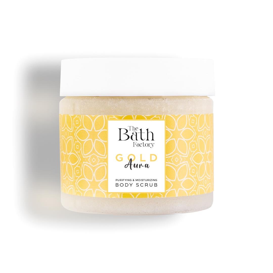 The Bath Factory Gold Aura Body Scrub - 300gr