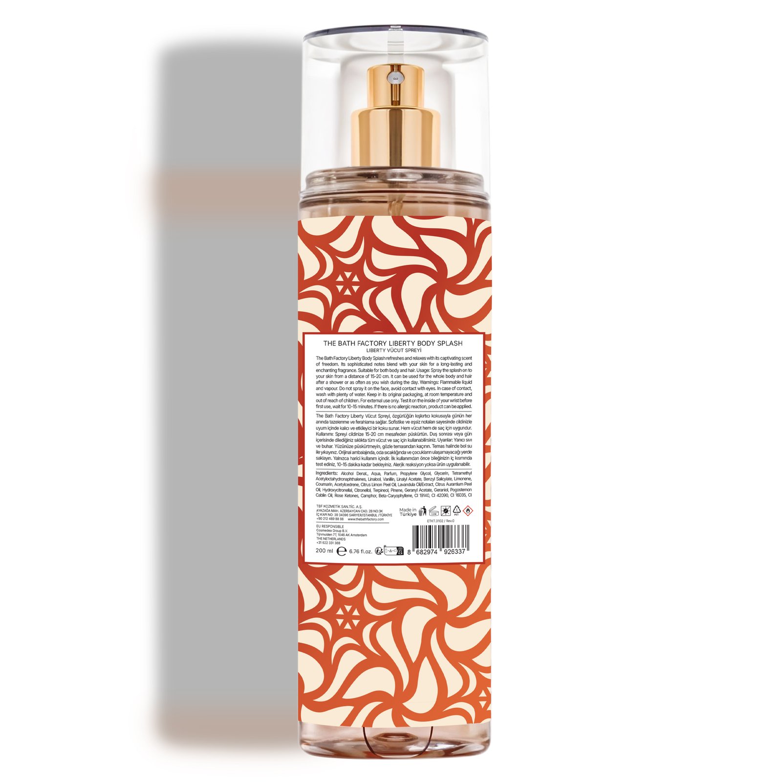 The Bath Factory Liberty Body & Hair Mist - 200ml - Image 2
