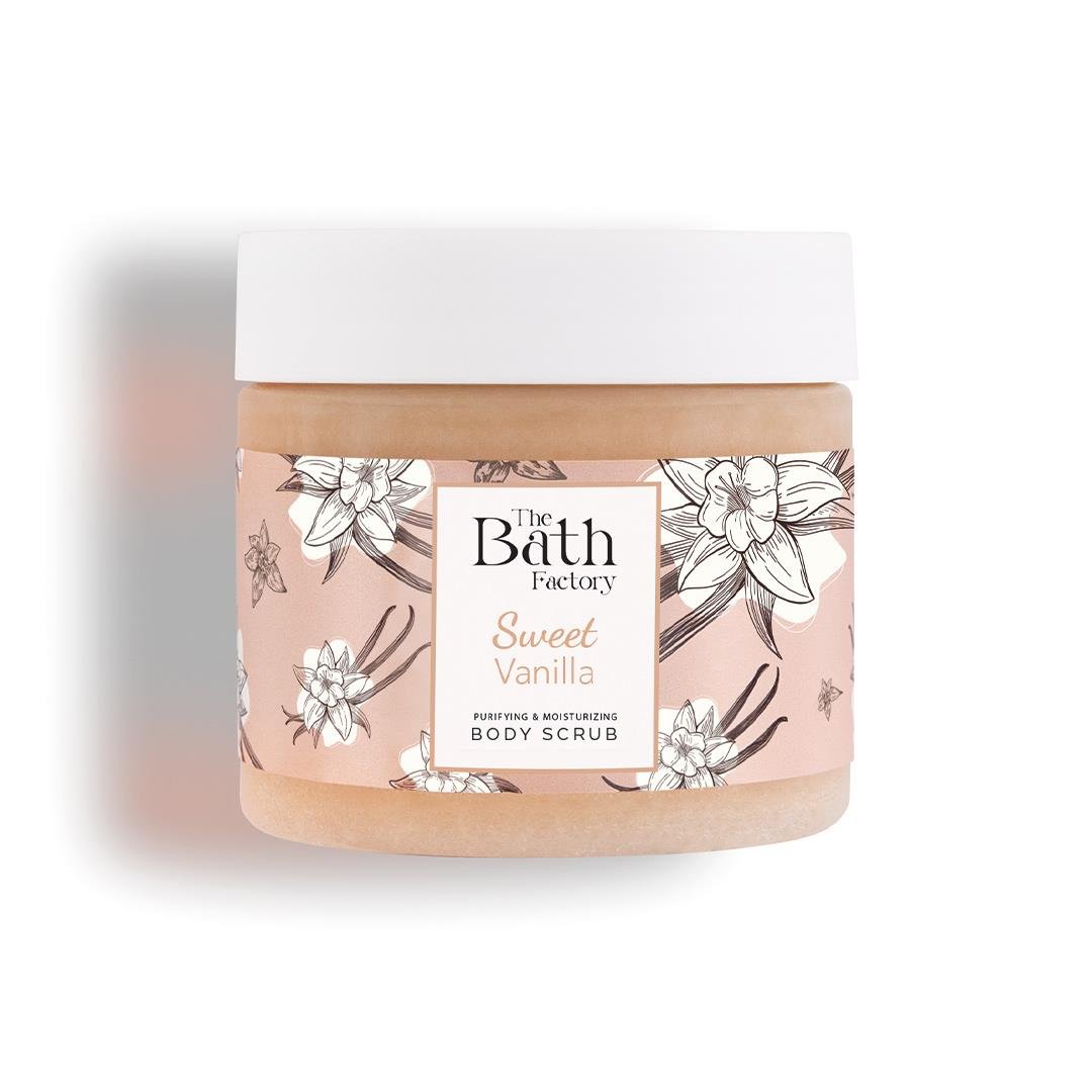 The Bath Factory Sweet Vanilla Body Scrub - 300 gr