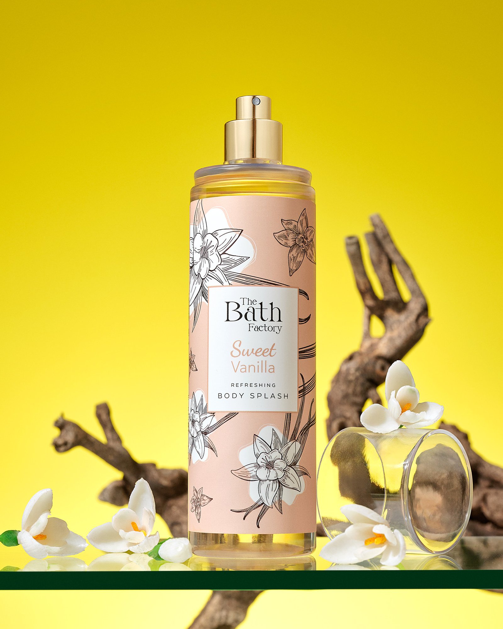 The Bath Factory Sweet Vanilla Body & Hair Mist - 200ml - Image 4