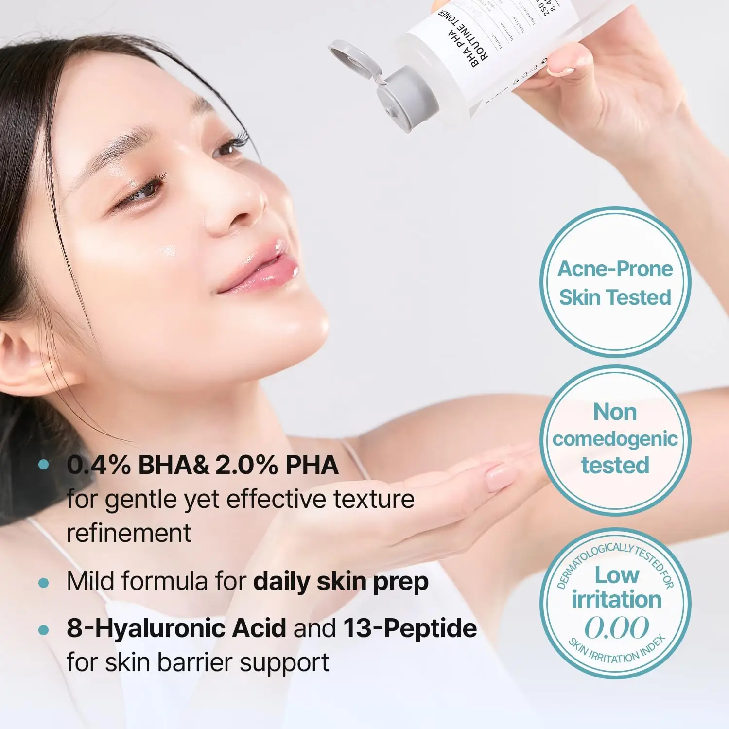 Meditherapy BHA PHA Routine Toner - 250ml - Image 6
