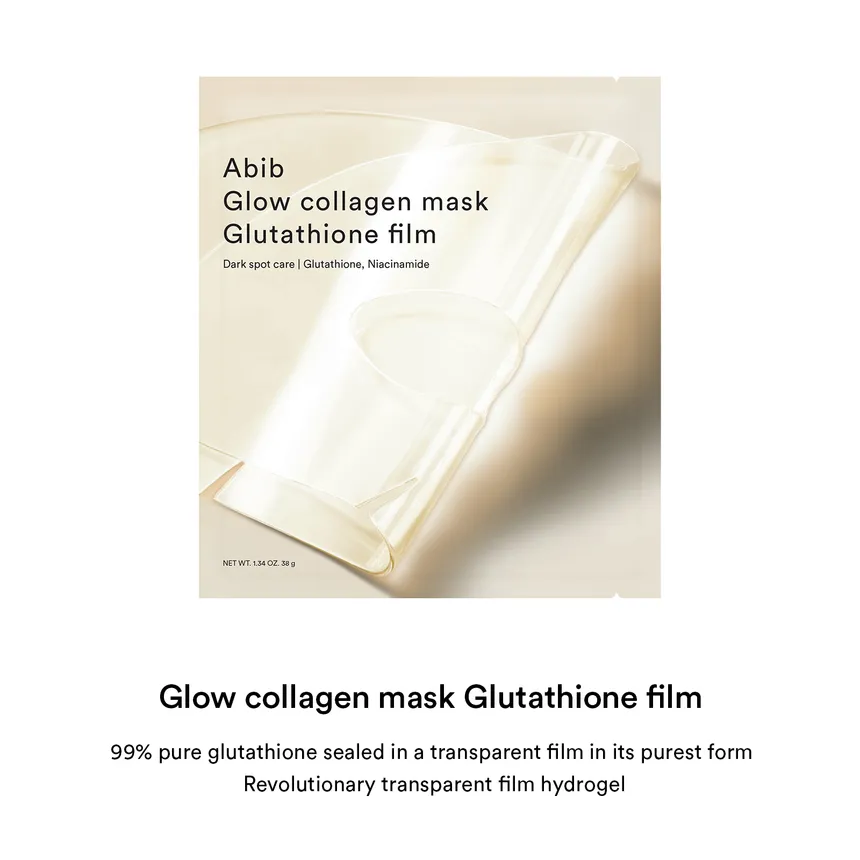 ABIB Glow Collagen Mask Glutathione film - 38g