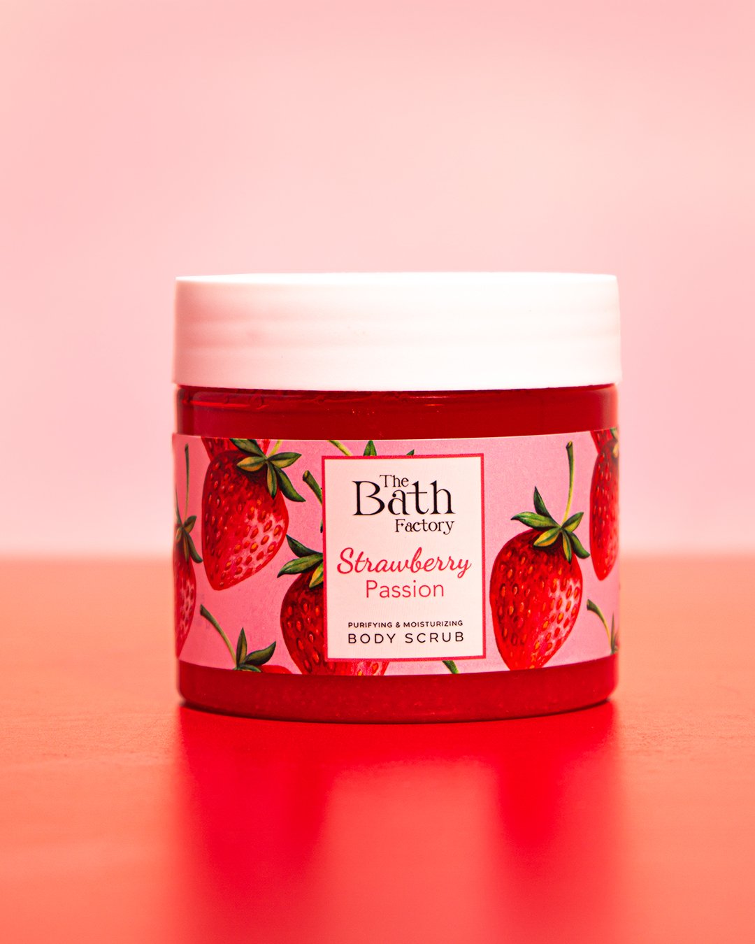 The Bath Factory Strawberry Passion Body Scrub - 300gr - Image 3