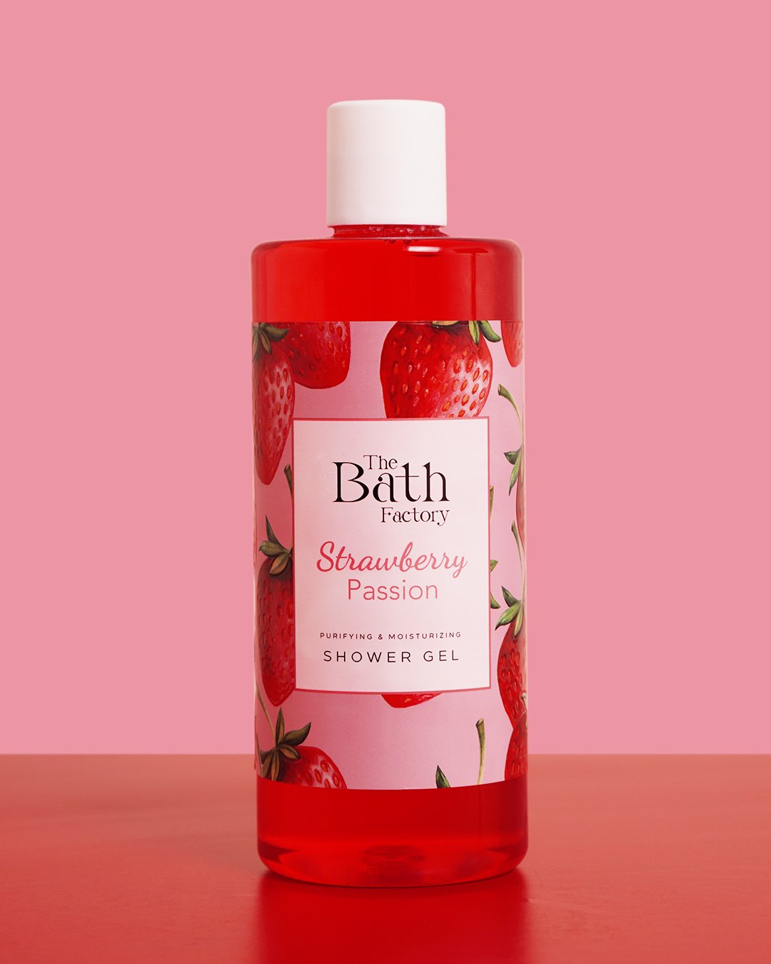 The Bath Factory Strawberry Passion Body Shower - 400ml - Image 3