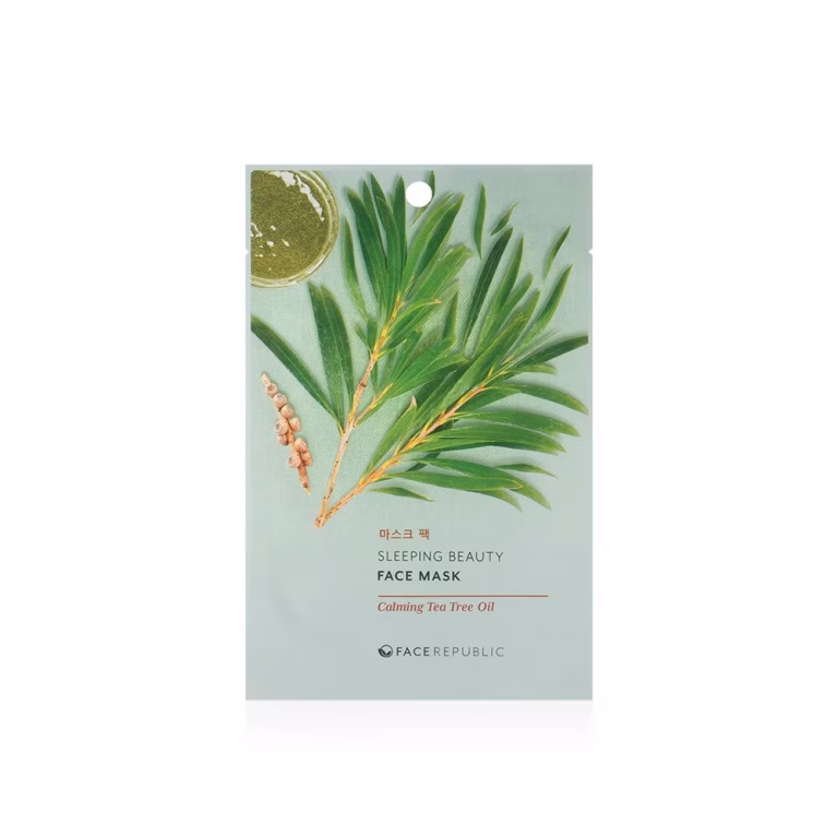 Face Republic Sleeping Beauty Face Mask Calming Tea Tree Oil - 23ml