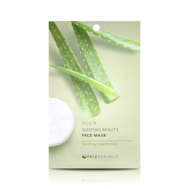 Face Republic Sleeping Beauty Face Mask Soothing Aloe Extract - 23ml