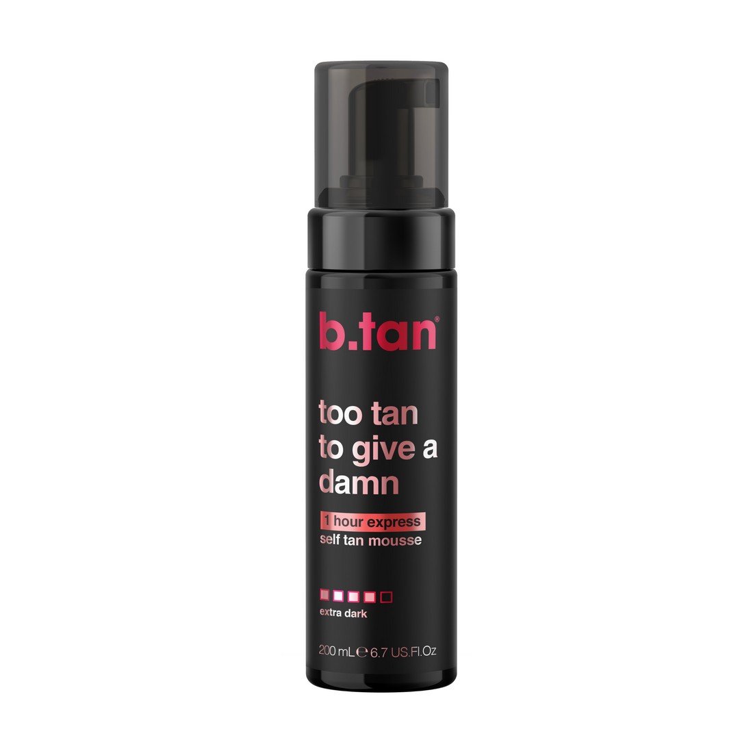 B.Tan Too tan to give a damn 1 hour self tan mousse - 200 ml