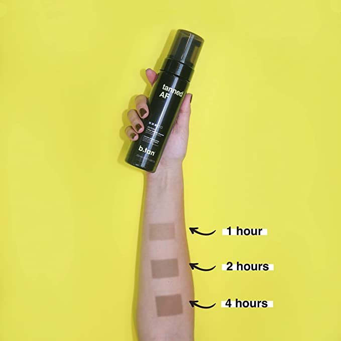 B.Tan Tanned AF 1 hour self tan mousse – 200 ml - Image 3