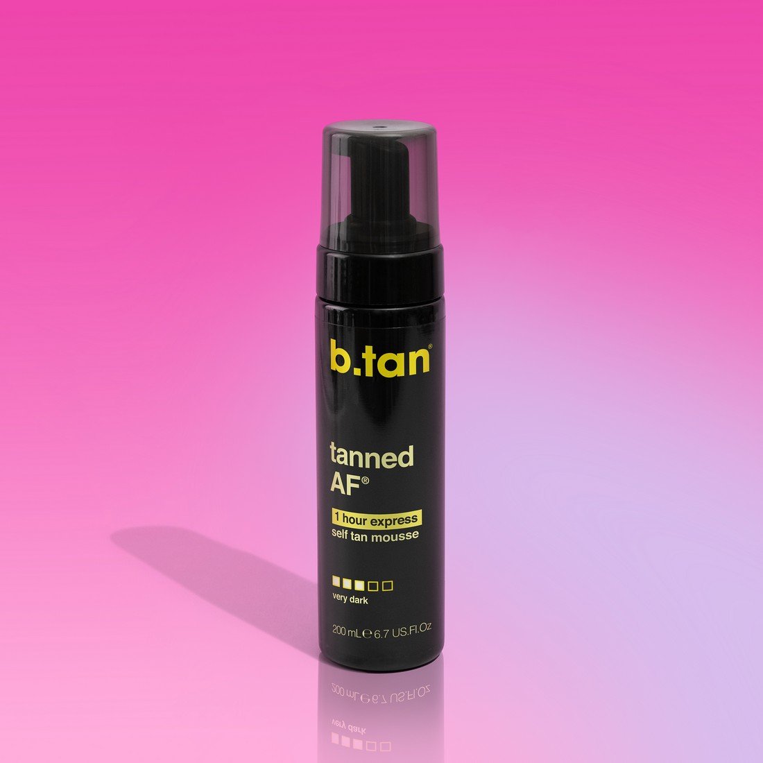 B.Tan Tanned AF 1 hour self tan mousse – 200 ml - Image 4