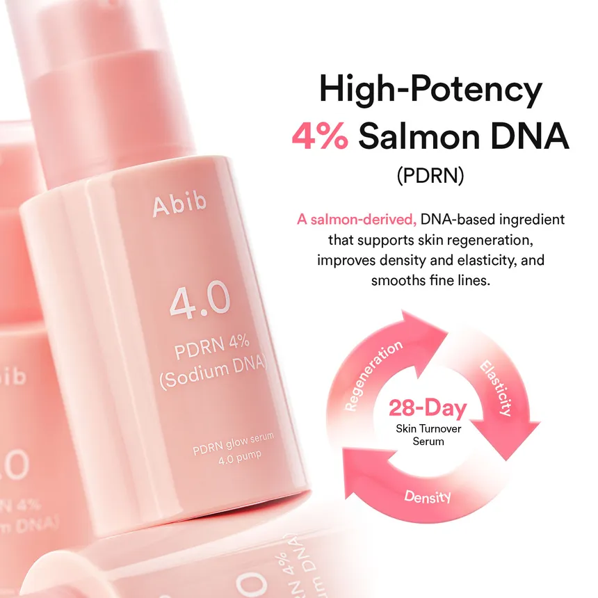 ABIB PDRN Glow Serum 4.0 Pump - 30ml - Image 4