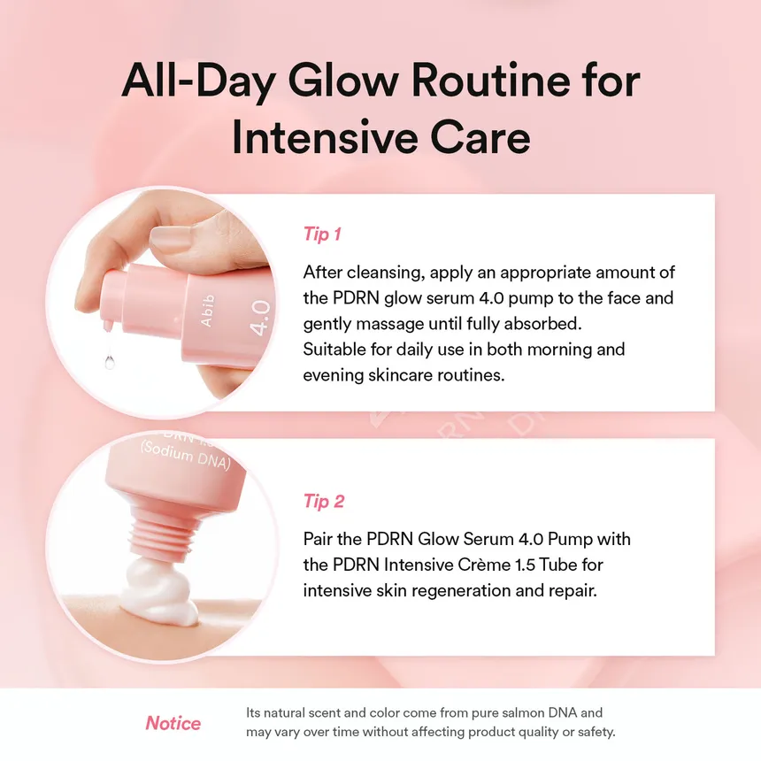 ABIB PDRN Glow Serum 4.0 Pump - 30ml - Image 6